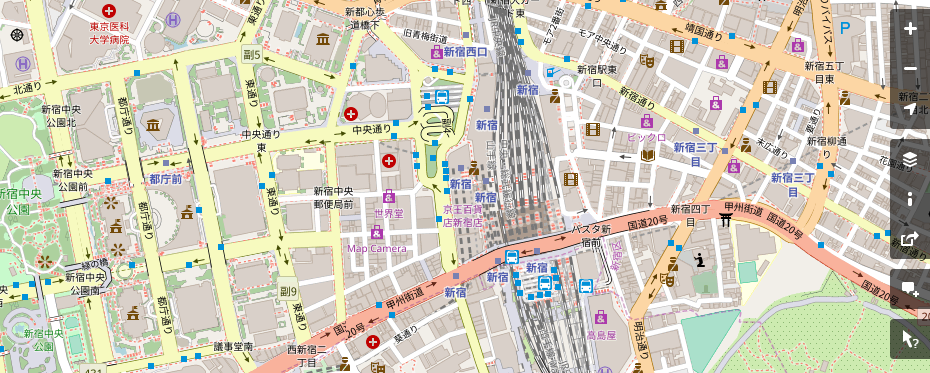 新宿マップ